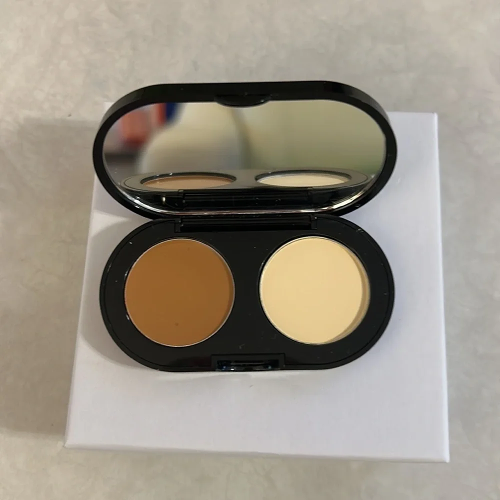 Bobbi Brown creamy concealer shear finish press powder